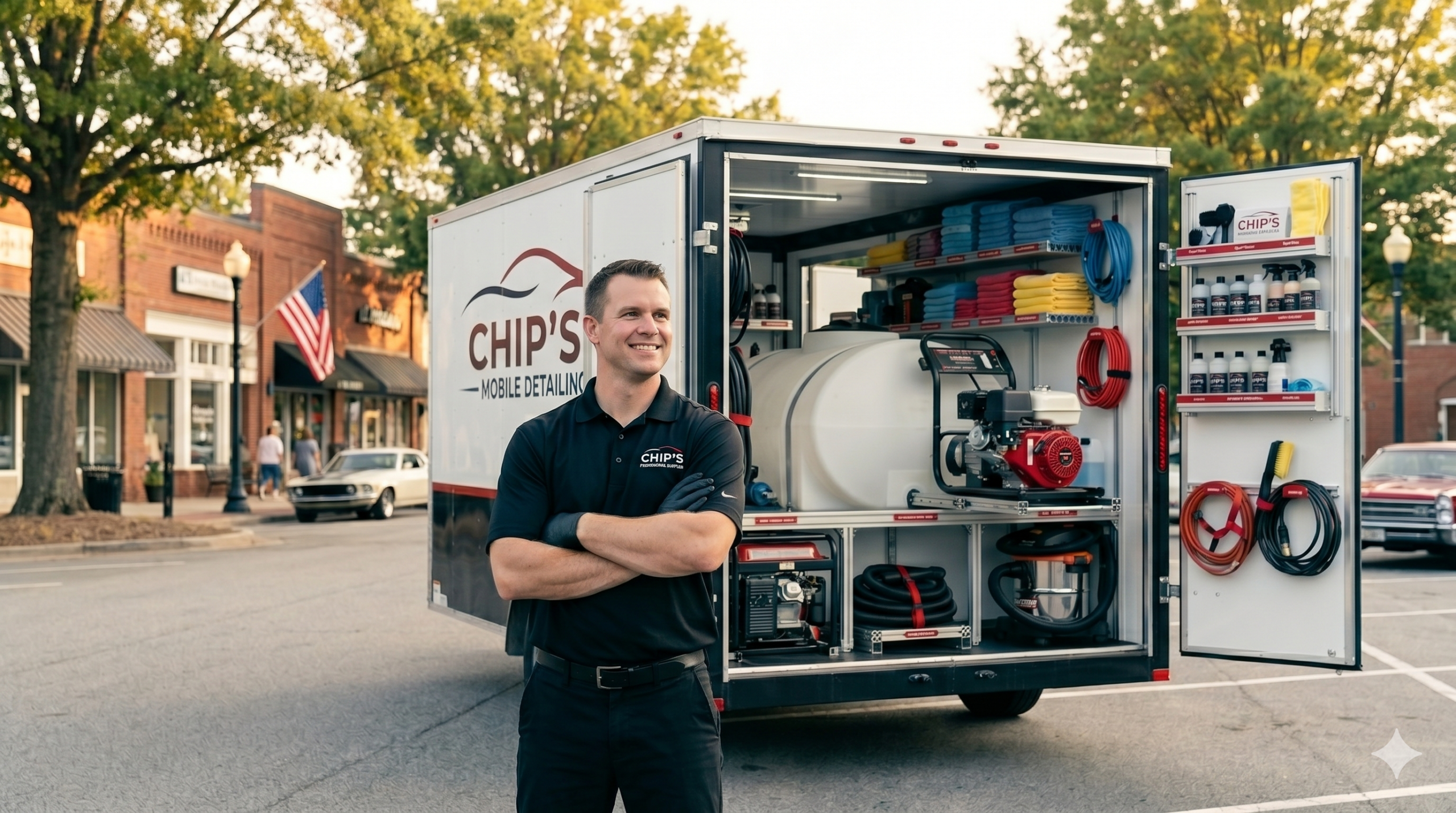 Chip's Mobile Detailing operating in the Holly Springs and Triangle community