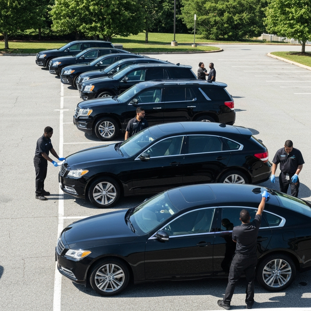 corporate fleet detailing services raleigh