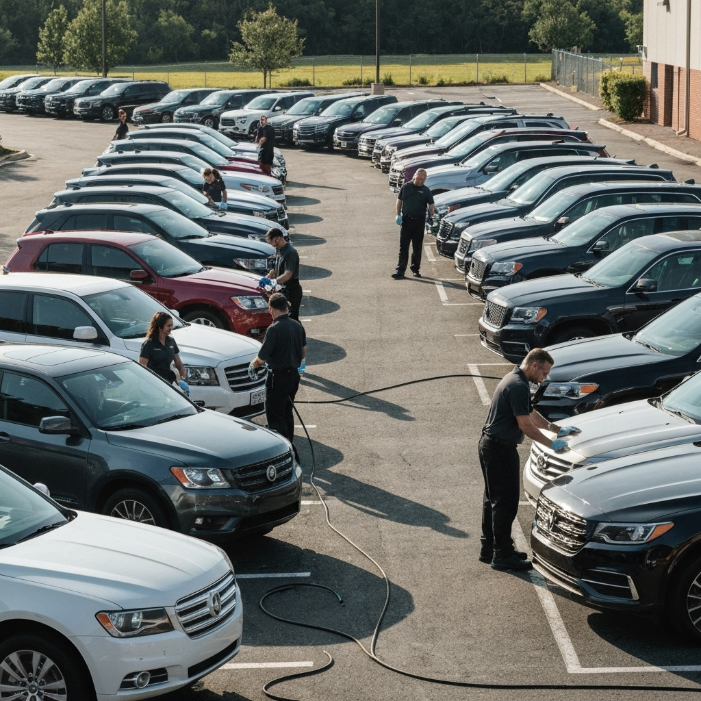 commercial auto detailing company cary
