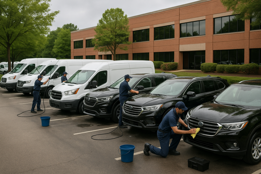 business fleet cleaning service raleigh