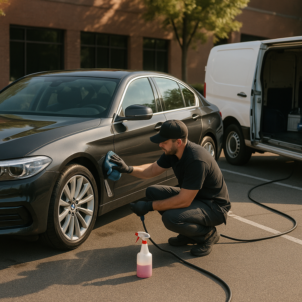 company car mobile detailing garner nc