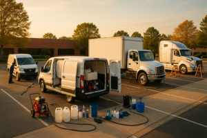 commercial vehicle mobile detailing wake county