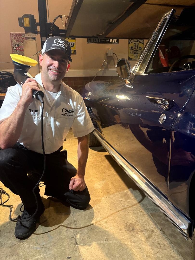 Tom, owner of Chip's Mobile Detailing in Holly Springs NC