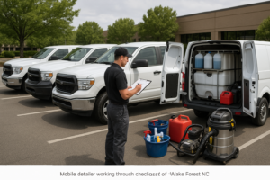 commercial fleet detailing wake forest nc
