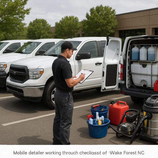 commercial fleet detailing wake forest nc